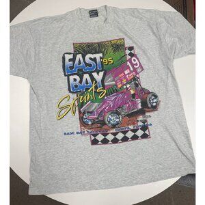 East Bay Sprints Gray Graphic T-Shirt